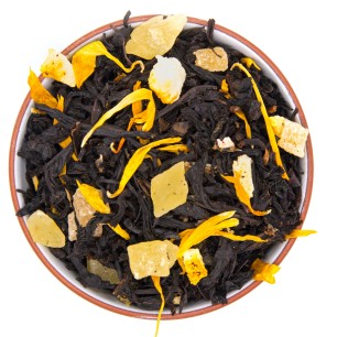 Чай черный ароматизированный "Меренга с лимоном"